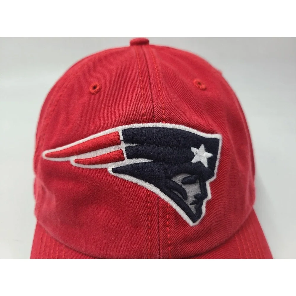 New England Patriots 47 Brand Franchise‎ Fitted XXL Hat Cap 2XL NFL Football Red